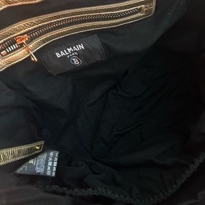 Balmain diaper bag